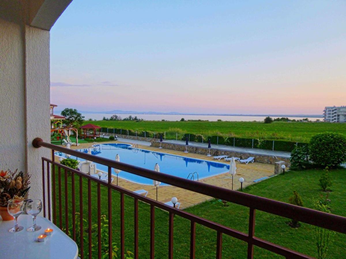 Panoramic Sea View Apartment Ravda Esterno foto
